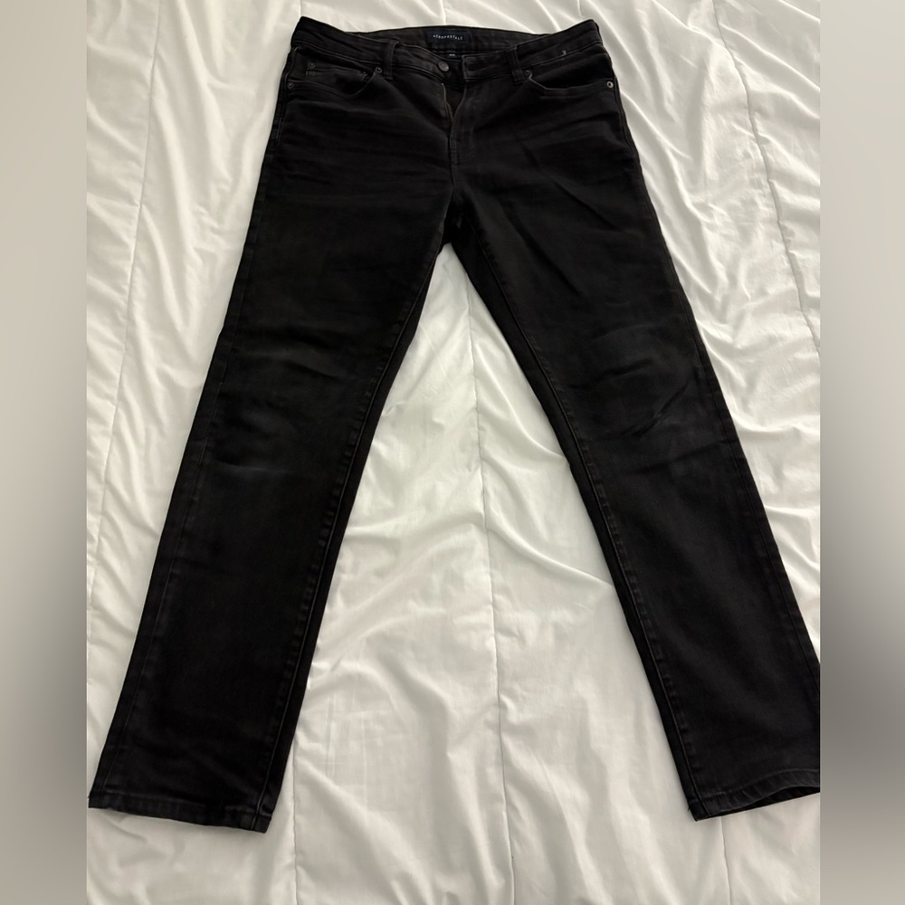 Aeropostale Men’s slim black jean 34x32